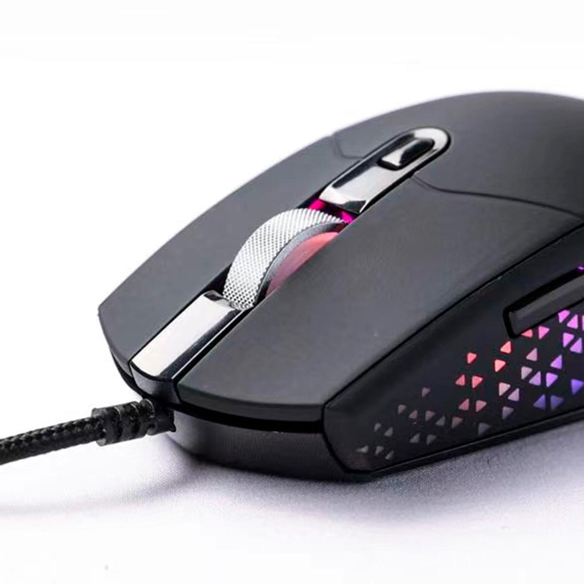 Mouse Gamer X-Micro XGM-230 Óptico 7200 DPI Con Luz RGB